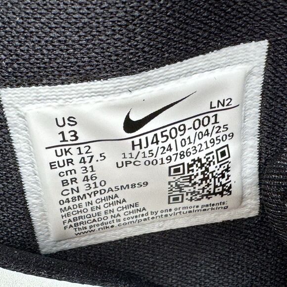 NEW Nike Griffey 2 MCS Jackie Robinson Day Baseball Cleats HJ4509-001 Mens Sz 13 main image 10